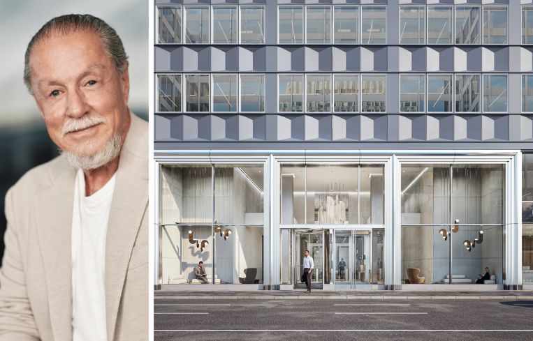 Global Holdings Chairman and founder Eyal Ofer and 99 Park Avenue.