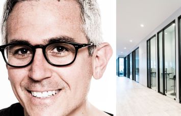 KPG Funds co-founder and CEO Greg Kraut and office space in 40 Crosby Street.