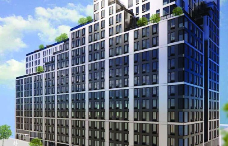 A rendering of 401 West 207th Street