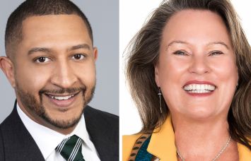 Jason Riffe and Debbie La Franchi of SDS Capital Group.
