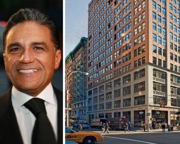 The Moinian Group's Joseph Moinian and 245 Fifth Avenue.