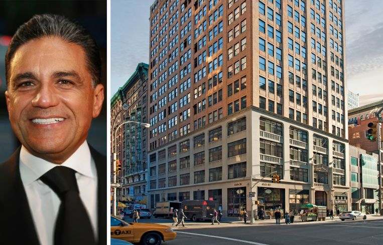 The Moinian Group's Joseph Moinian and 245 Fifth Avenue.