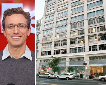 Buzzfeed CEO Jonah Peretti and 50 West 23rd Street.
