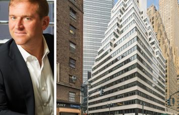 AmTrust RE's Jonathan Bennett and 360 Lexington Avenue.