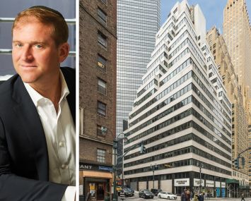 AmTrust RE's Jonathan Bennett and 360 Lexington Avenue.