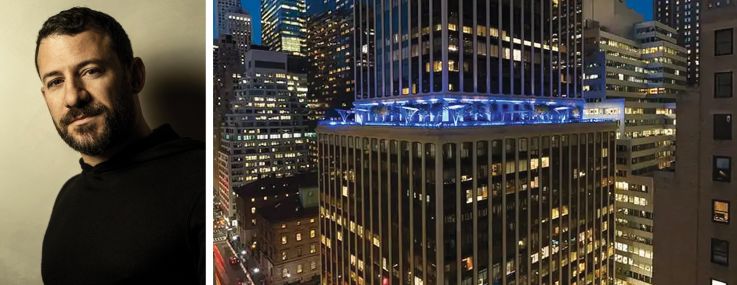 Sage CEO Jonathan Iger and 437 Madison Avenue.