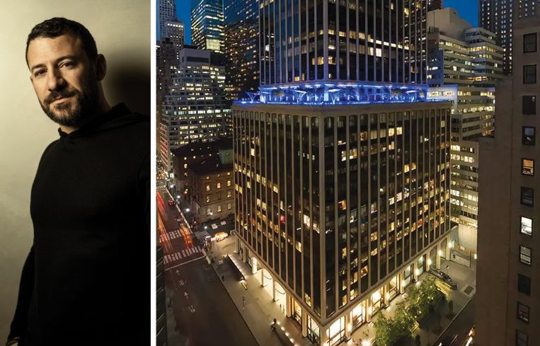 Sage CEO Jonathan Iger and 437 Madison Avenue.