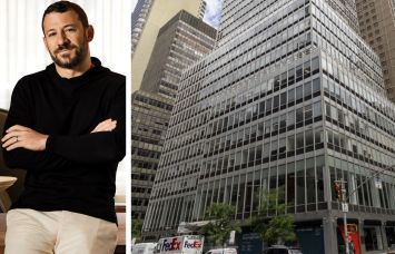 Sage Realty CEO and President Jonathan Iger and 747 Third Avenue.