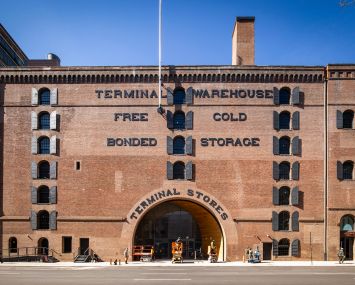 Terminal Warehouse facade.
