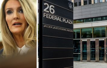 Kelly Loeffler, administrator of the Small Business Administration, and 26 Federal Plaza.