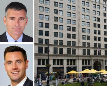 Cushman & Wakefield's Mark Weiss and Evan Algier, and 200 Fifth Avenue.