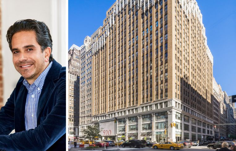 Matthew Mandell of GFP Real Estate and 520 Eighth Avenue.