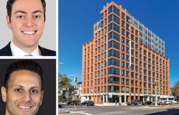 JLL's Michael Shmuely, Shel Capital's Rony Kravel, and 237 11th Street, Brooklyn.