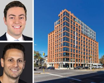 JLL's Michael Shmuely, Shel Capital's Rony Kravel, and 237 11th Street, Brooklyn.