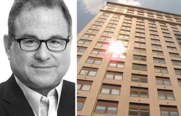 JLL's Mitch Konsker and 5 Penn Plaza.