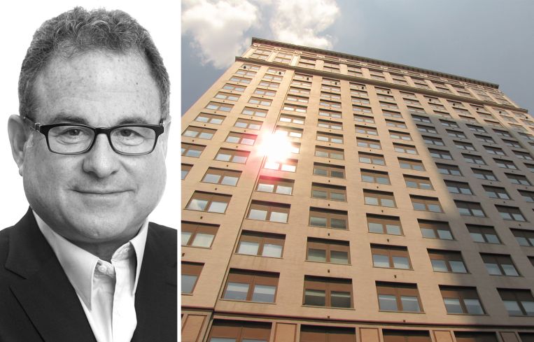 JLL's Mitch Konsker and 5 Penn Plaza.