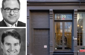 JLL's Mitchell Konsker and Dan Turkewitz, and 10 Crosby Street.