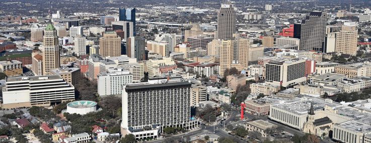 Downtown San Antonio, Texas.