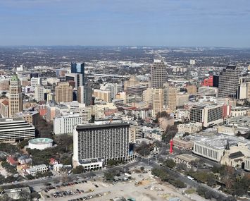 Downtown San Antonio, Texas.