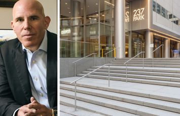 RXR CEO Scott Rechler and 237 Park Avenue.