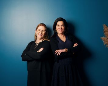 Darcy Stacom and Wendy Silverstein.