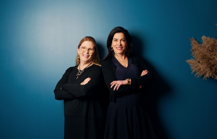 Darcy Stacom and Wendy Silverstein.