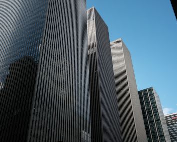 Office buildings in Midtown Manhattan.