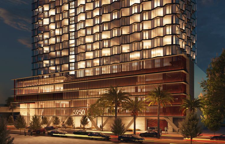The Alexander at 5950 Sunset Drive, South Miami, Fla.