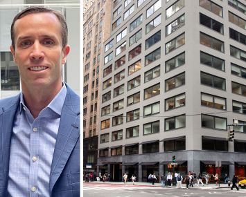 RFR's AJ Camhi and 477 Madison Avenue.