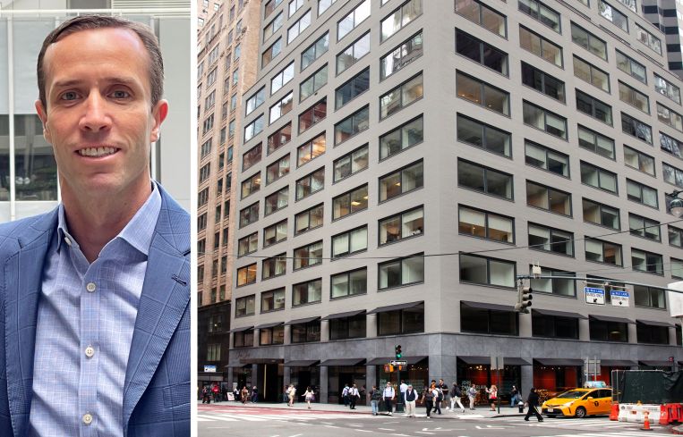 RFR's AJ Camhi and 477 Madison Avenue.