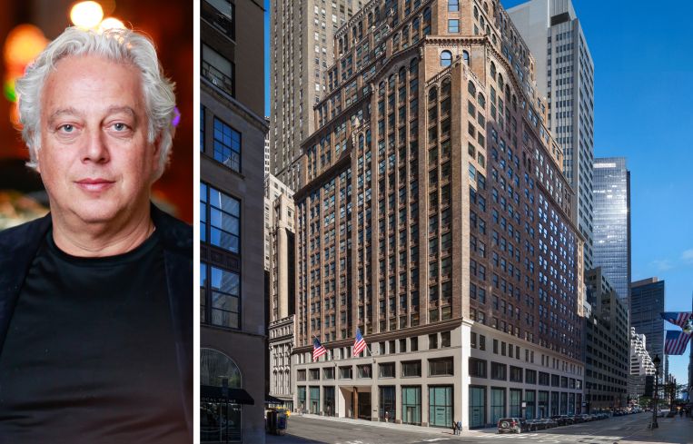 RFR Holding co-Founder Aby Rosen and 285 Madison Avenue.