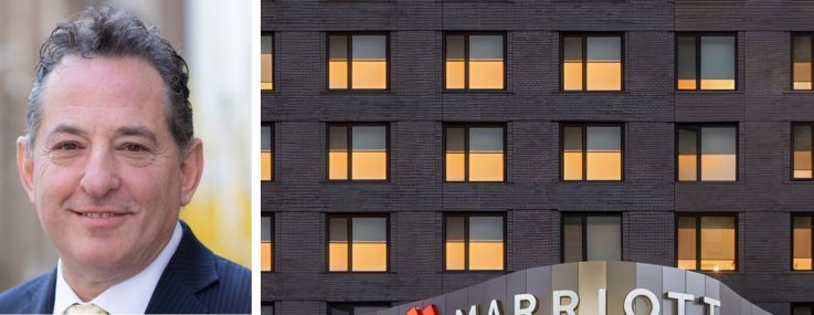 Adam Hakim and James Murad of RIPCO, and the Marriott New York JFK Airport Hotel.