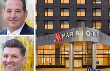 Adam Hakim and James Murad of RIPCO, and the Marriott New York JFK Airport Hotel.