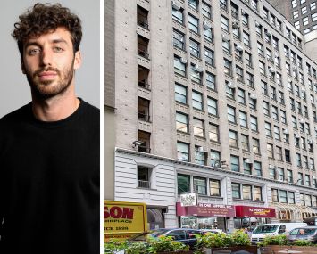 Justin Management's Adam Justin and 213 West 35th Street.