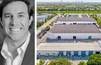 Alex Redfearn, founder and CEO of Redfearn Capital, and 7555 Garden Road, West Palm Beach, Fla.