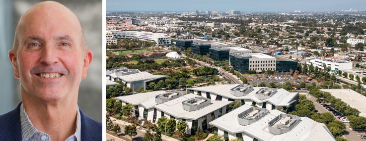 Allen Palmer of Tishman Speyer, and The Collective at 11975, 11985, and 11995 West Bluff Creek, Playa Vista, Calif.