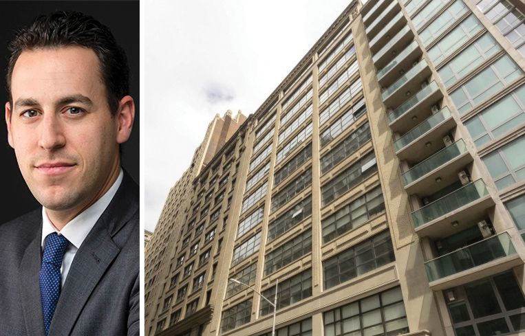 The Feil Organization's Andrew Wiener and 145 West 30th Street.