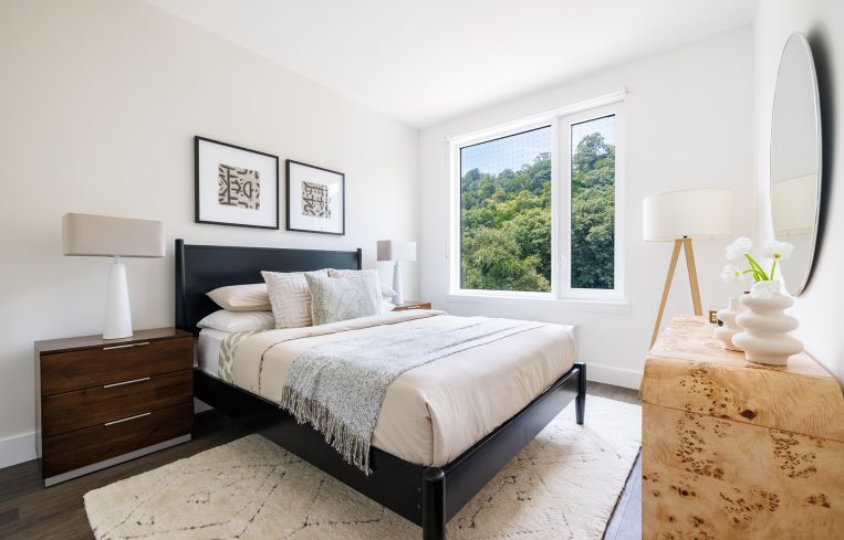 A photo of a bedroom in The Park Overture.