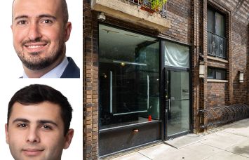 Meridian Capital's Ben Biberaj and Desi Avidane, and 321 East 22nd Street.