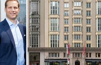 Brian Feil, principal at the Feil Organization, and 140 West 57th Street.