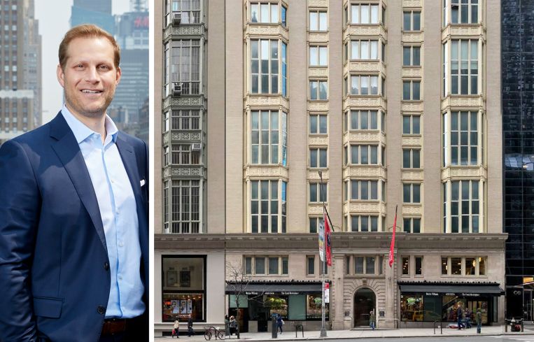 Brian Feil, principal at the Feil Organization, and 140 West 57th Street.