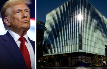 President Donald Trump and Midtown Center in Washington, D.C.
