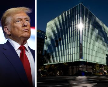 President Donald Trump and Midtown Center in Washington, D.C.