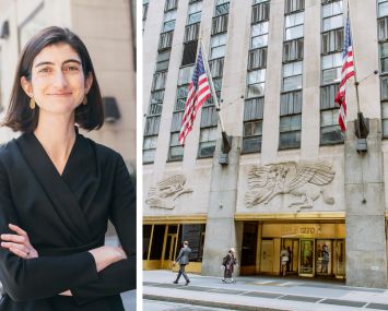 EB Kelly of Tishman Speyer and 1270 Avenue of the Americas.