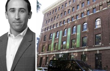 Ethan Stanton of JLL and 185 Marcy Avenue in Brooklyn.