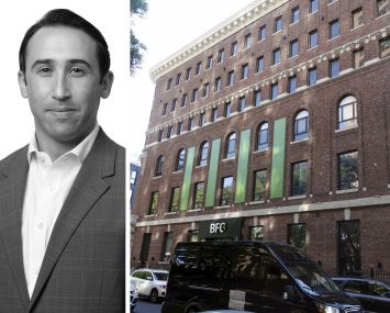 Ethan Stanton of JLL and 185 Marcy Avenue in Brooklyn.
