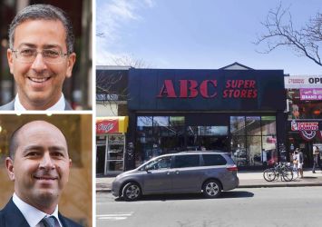 Isaac and Richard Chera of Crown Acquisitions, and 38-02 Junction Boulevard, Queens.
