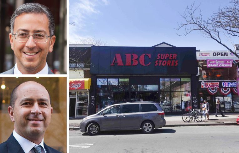 Isaac and Richard Chera of Crown Acquisitions, and 38-02 Junction Boulevard, Queens.