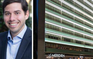 Jared Schlosser of Peachtree Group and Le Meridien Houston Downtown.