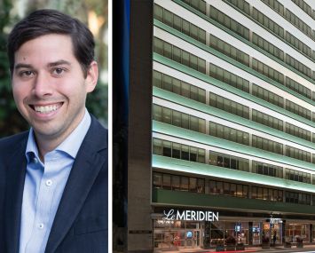 Jared Schlosser of Peachtree Group and Le Meridien Houston Downtown.